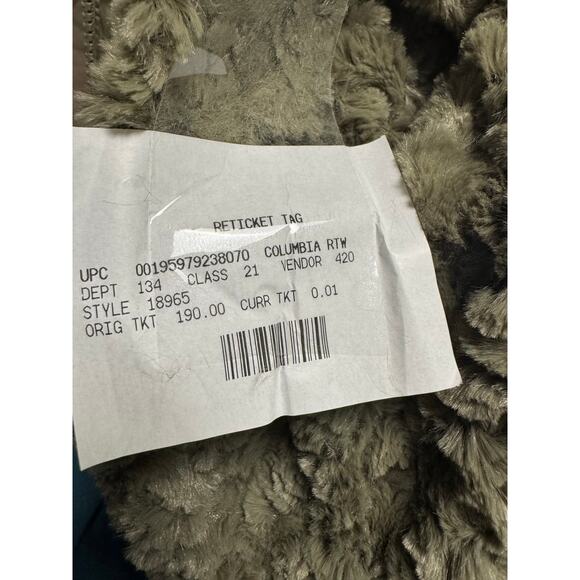 Women's Columbia Copper Crest™ Quilted Long Jacket NWOT OLIVE SIZE XS - Picture 8 of 11